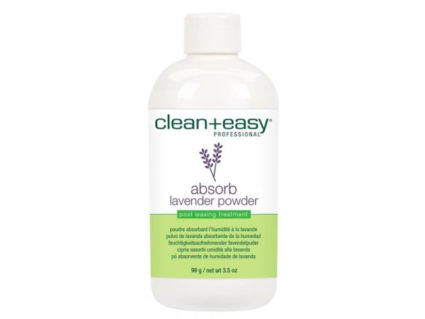 Clean & Easy Absorb Lavender Powder – Lavandas pūderis pirms vaksācijas