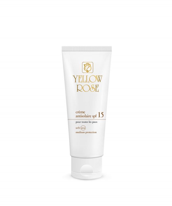 Yellow Rose Creme Antisolaire SPF 15 – Saules aizsargkrēms ar toni 50ml