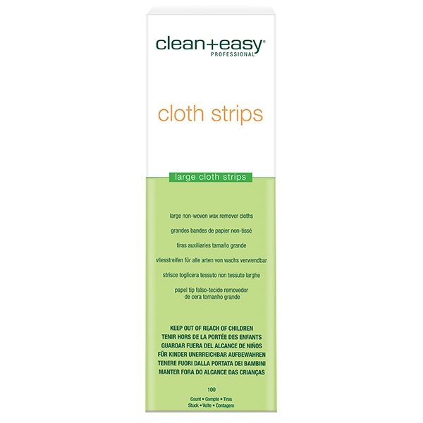 Clean & Easy Cloth Strips – Vaksācijas papīrs loksnēs