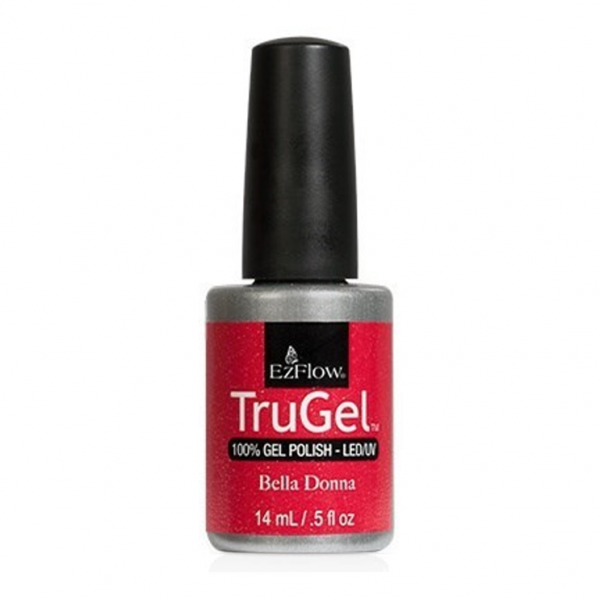 EzFlow TruGel Nail Polish - Gēla nagu laka Bella Donna