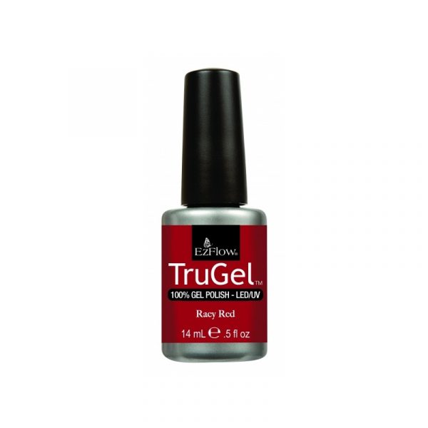 EzFlow TruGel Nail Polish - Gēla nagu laka Racy Red