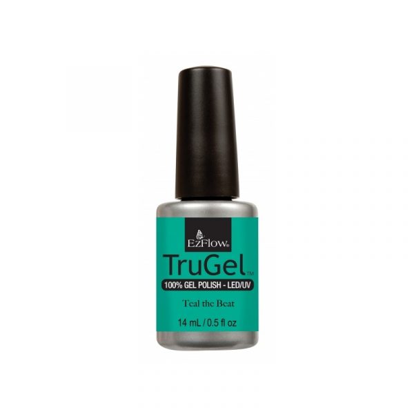 EzFlow TruGel Nail Polish - Gēla nagu laka Teal The Beat