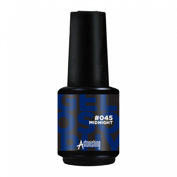 Gelosophy Gel Nail Polish - Gēla nagu laka #045 Midnight