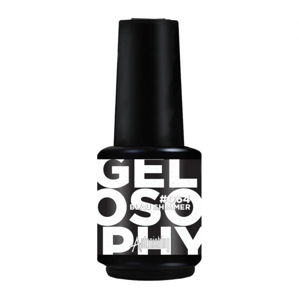 Gelosophy Gel Nail Polish - Gēla nagu laka #064 Blau Shimmer