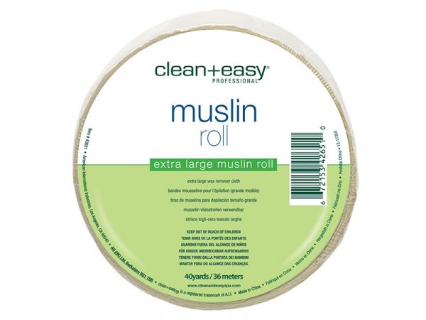 Clean & Easy Muslin Roll – Audums vaksācijai rullī