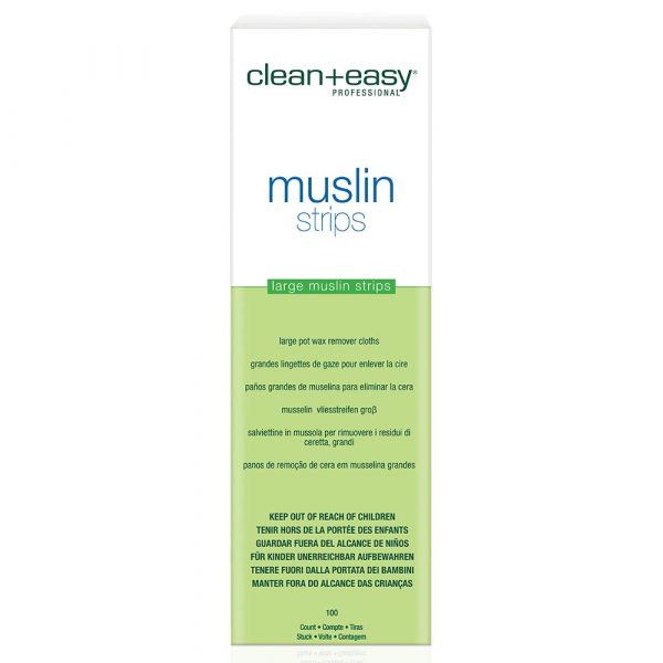 Clean & Easy Muslin Strips – Audums vaksācijai loksnēs