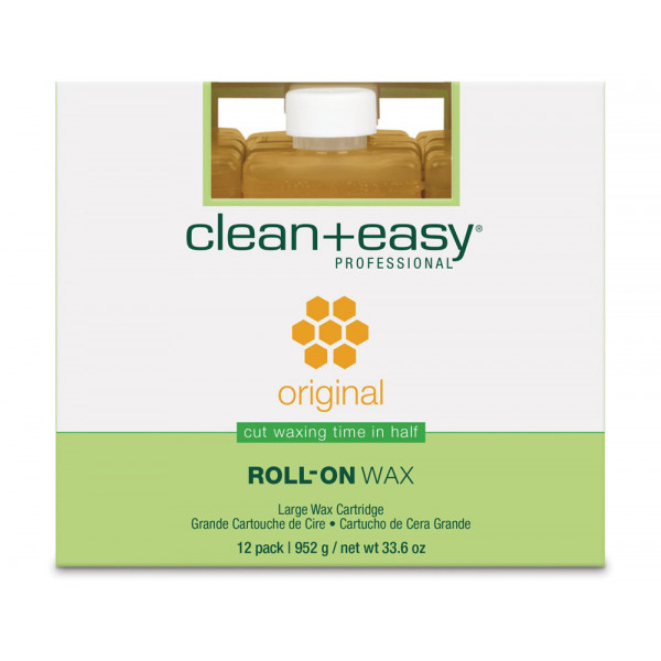 Clean & Easy Original Wax Refill (Large) – Oriģinālā šķidrā vaska kārtridži (12 gab. = 952g)