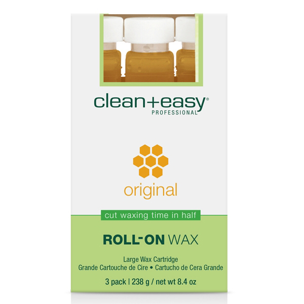 Clean & Easy Original Wax Refill (Large) – Oriģinālā šķidrā vaska kārtridži (3 gab = 238g)