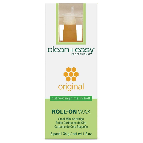 Clean & Easy Original Wax Refill (Small) – Oriģinālā šķidrā vaska kārtridži ( 3 gab. / 34g)