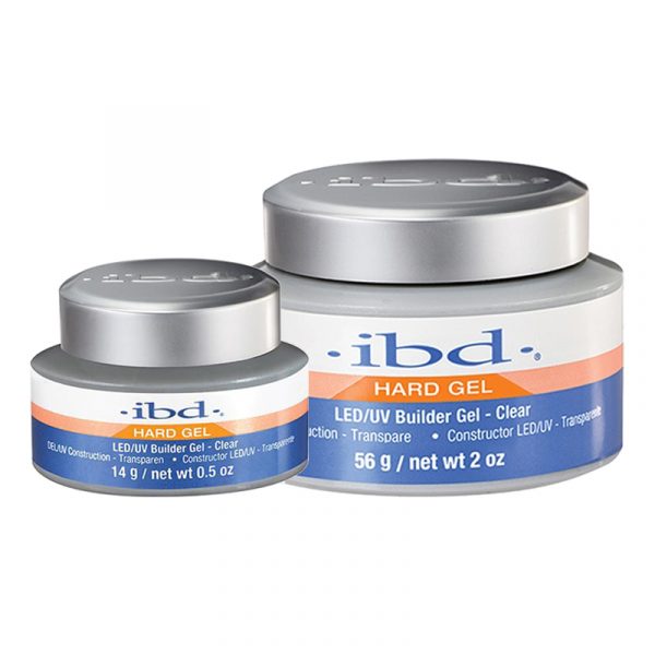 IBD Builder LED/UV Gel (Clear) – Būvējošs gēls (caurspīdīgs)