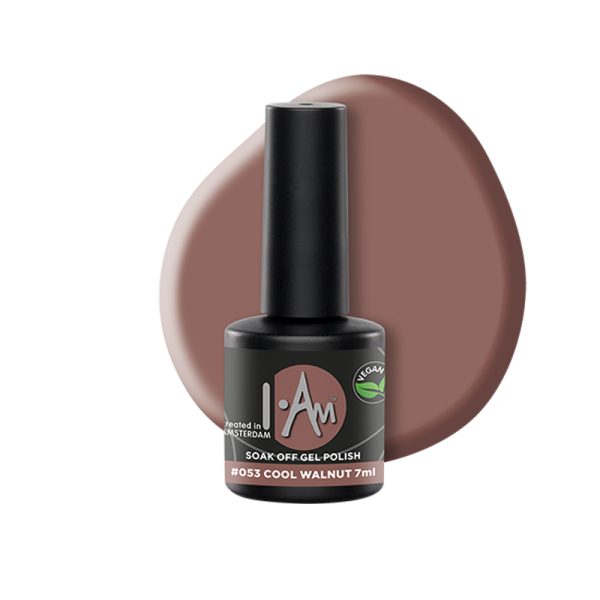 Soak Off Gel Polish – Gēla nagu laka #053 Cool Walnut