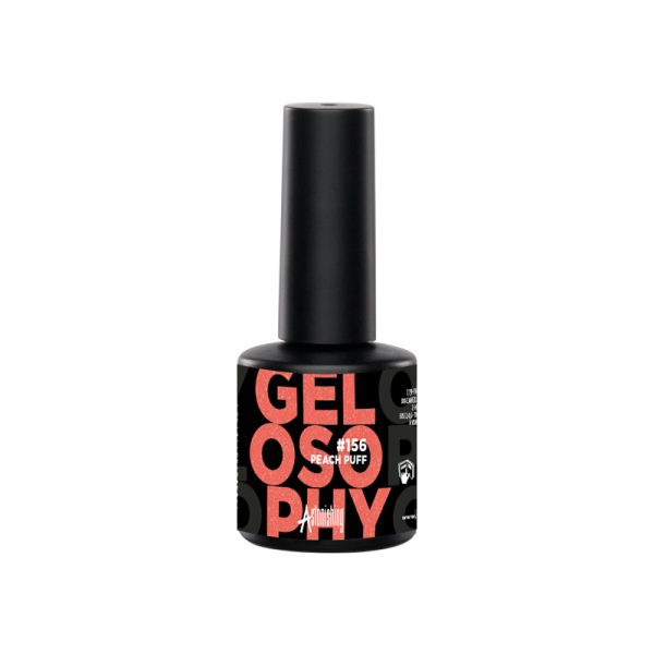 Gelosophy Gel Nail Polish – Gēla nagu laka #156 Peach Puff (7ml)