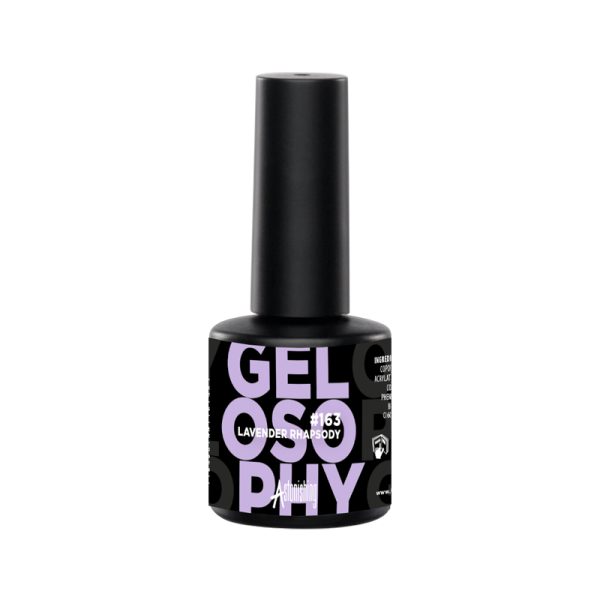 Gelosophy Gel Nail Polish – Gēla nagu laka #163 Lavender Phapsody (7ml)