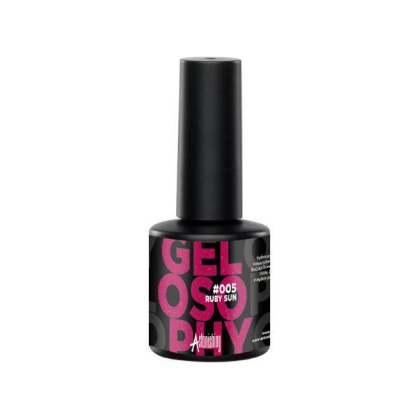 Gelosophy Gel Nail Polish – Gēla nagu laka #005 Ruby Sun (7ml)