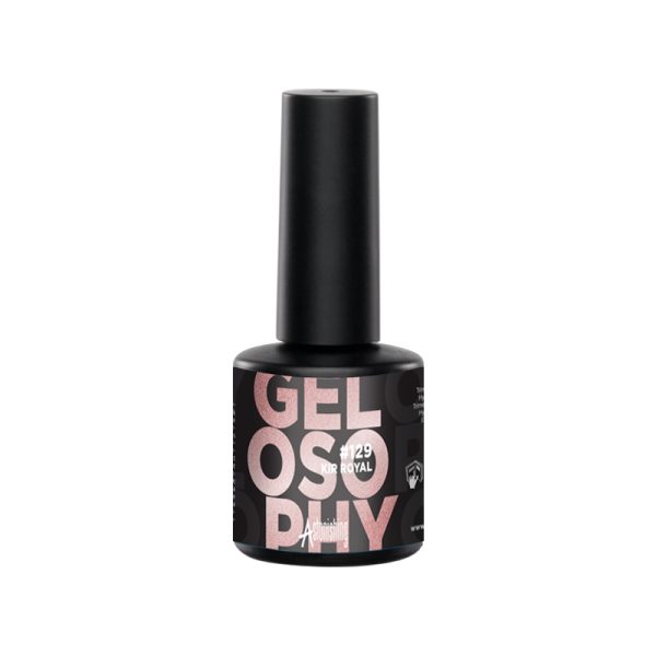 Gelosophy Gel Nail Polish – Gēla nagu laka #129 Kir Royal (7ml)