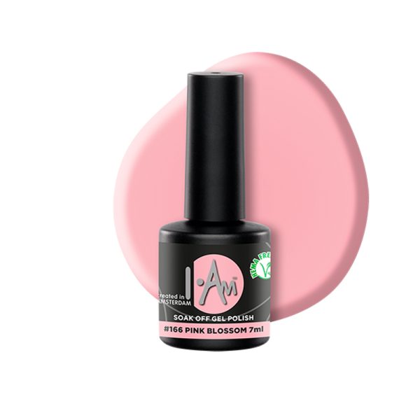 Soak Off Gel Polish – Gēla nagu laka #166 Pink Blossom